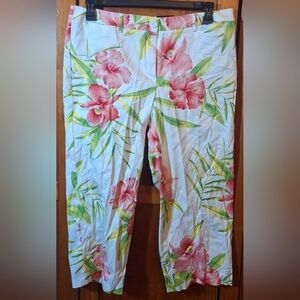 🌺NWT GEORGE STRETCH capris Size 14